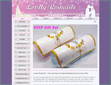 Tablet Screenshot of lovely-romance.com